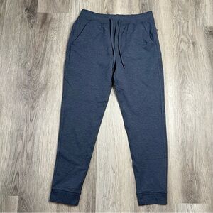 NWOT Birddogs Mens Active Stretch Performance Joggers Navy Blue Size L 29”